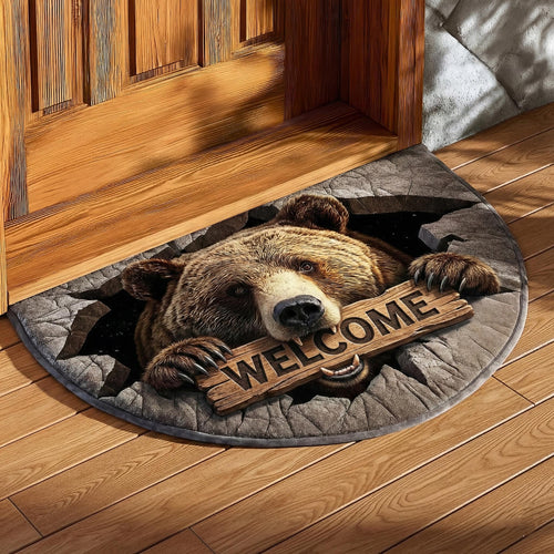 Bear Quilted Welcome Mat GFTOMA9273