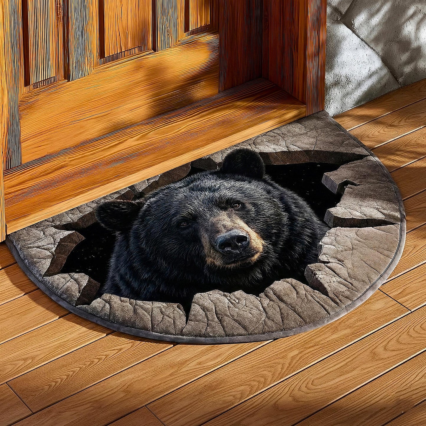 Bear Quilted Welcome Mat GFTOMA9274