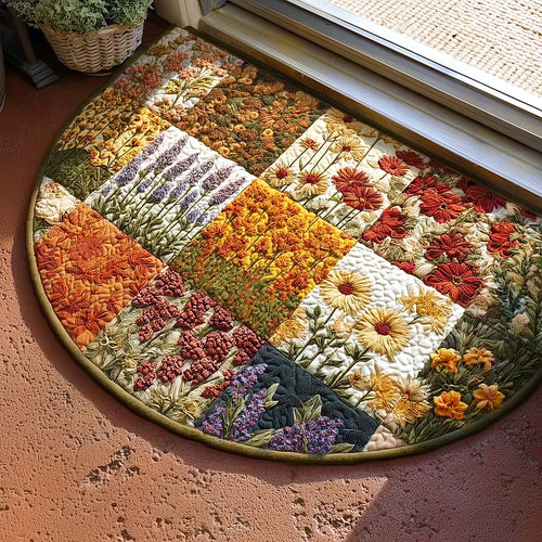 Wild Bloom Quilted Welcome Mat GFTOMA9309