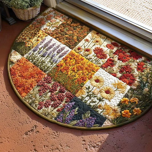Wild Bloom Quilted Welcome Mat GFTOMA9309