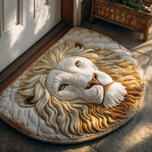Majestic Lion Quilted Welcome Mat GFTOMA9331