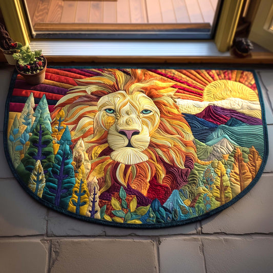 Safari Lion Quilted Welcome Mat GFTOMA9333