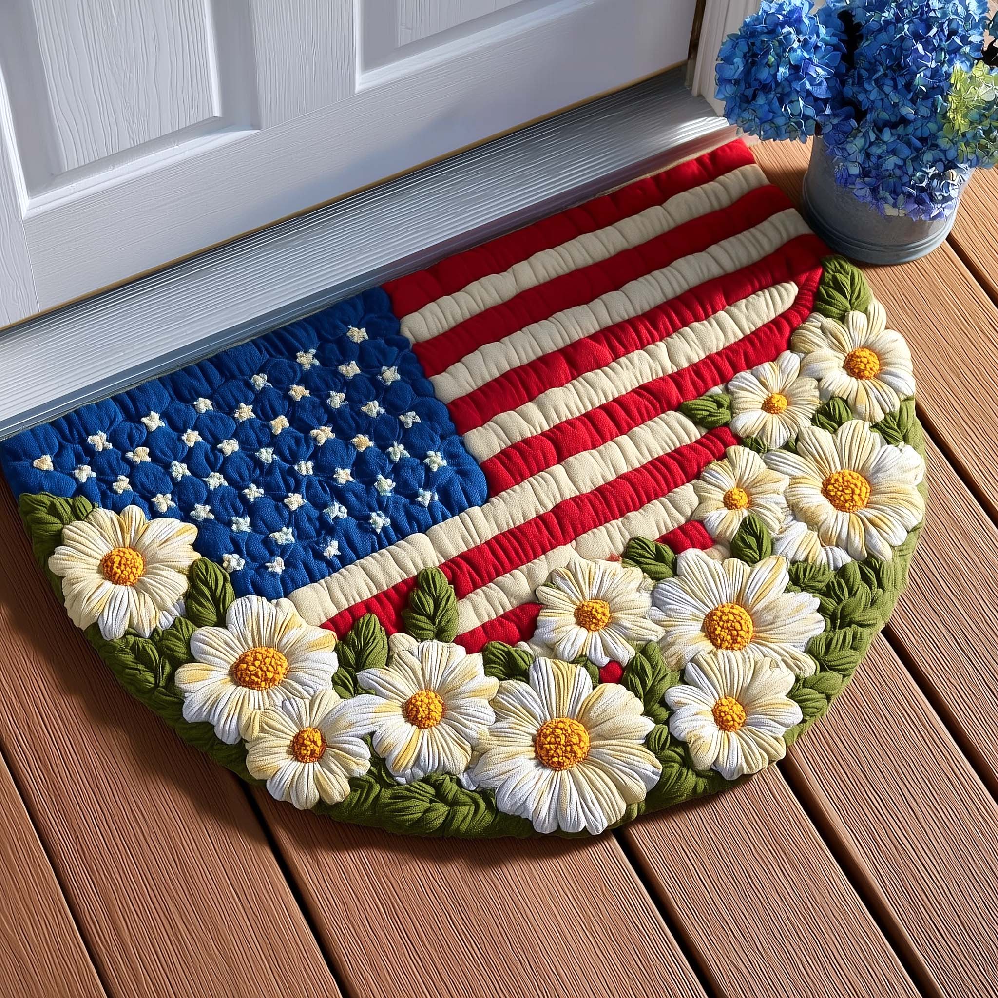 Freedom Bloom Quilted Welcome Mat GFTOMA9335 – Willow Quilt