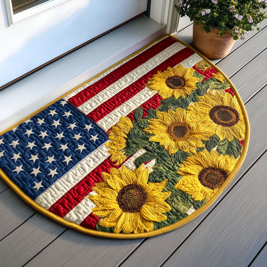 Liberty Bloom Quilted Welcome Mat GFTOMA9336