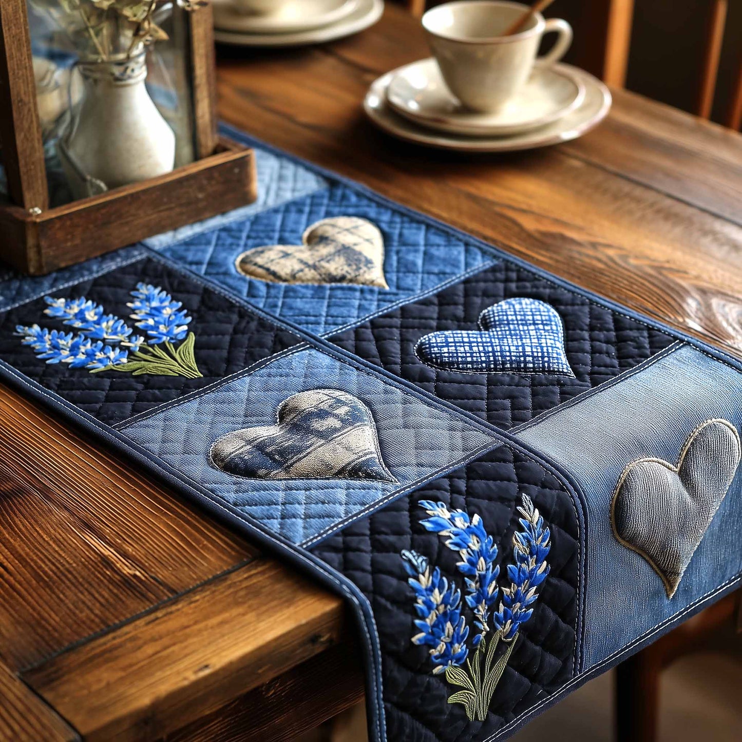 Liberty Bloom Quilted Table Runner GFTOMA9397