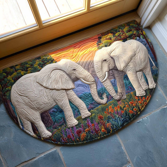 Elephant Quilted Welcome Mat GFTOMA9408