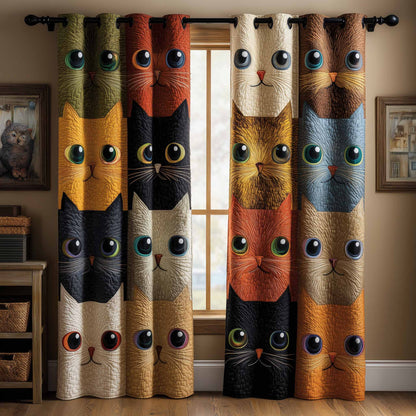 Purr Home Quilted Curtains GFTOMA9425