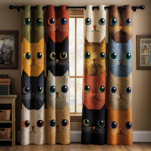 Purr Home Quilted Curtains GFTOMA9425