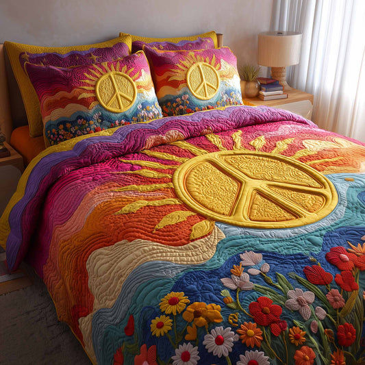 Free Spirit 3-Piece Quilted Bedding Set GFTOMA9433