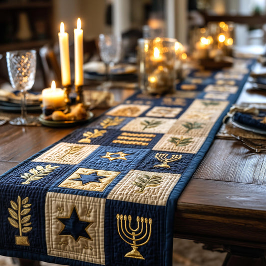 Eight Lights Quilted Table Runner GFTOMA9446