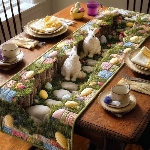 Bunny Bloom Quilted Table Runner GFTOMA9461