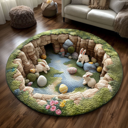 Egg Garden Quilted Round Mat GFTOMA9475