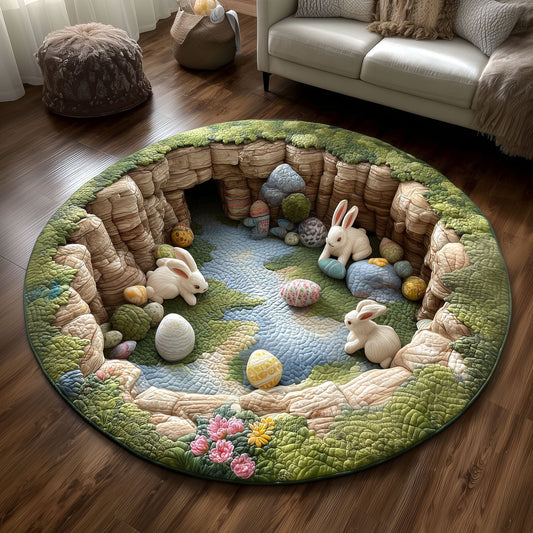 Egg Garden Quilted Round Mat GFTOMA9475