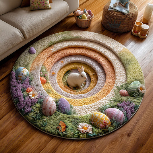 Easter Joy Quilted Round Mat GFTOMA9478