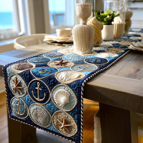 Coastal Patch Quilted Table Runner GFTOMA9499