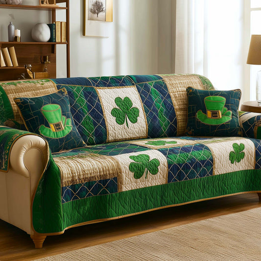 Irish Blessings Quilted Sofa Cover GFTOMA9516