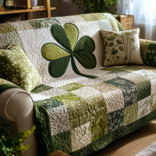 Lucky Charm Quilted Sofa Cover GFTOMA9517