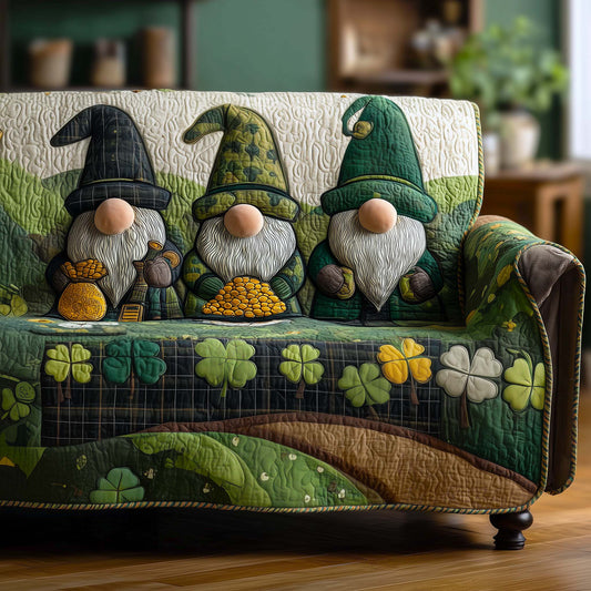 Shamrock Soul Quilted Sofa Cover GFTOMA9518