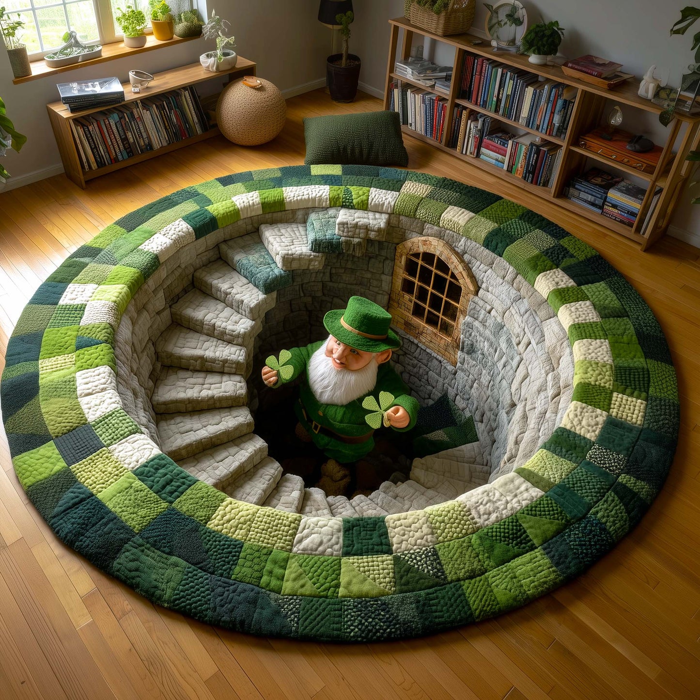 Blessed Home Quilted Round Mat GFTOMA9535