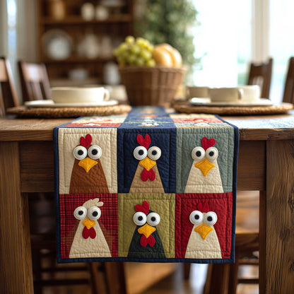 Chicken House Quilted Table Runner GFTOMA9558