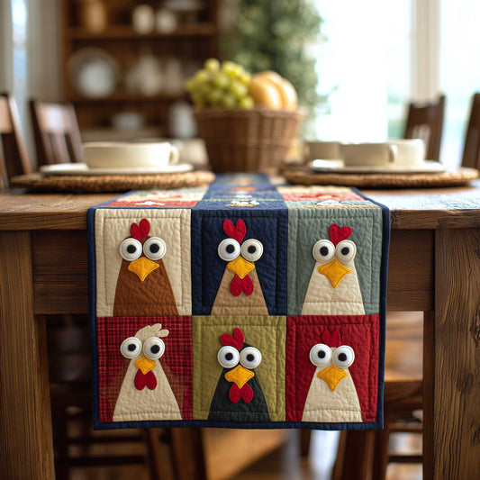 Chicken House Quilted Table Runner GFTOMA9558