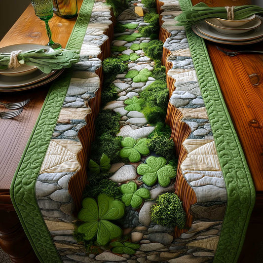 Irish Meadow Quilted Table Runner GFTOMA9564