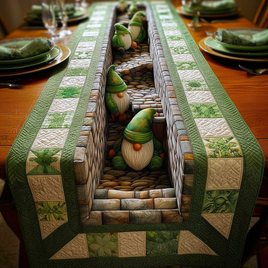Shamrock Fun Quilted Table Runner GFTOMA9565