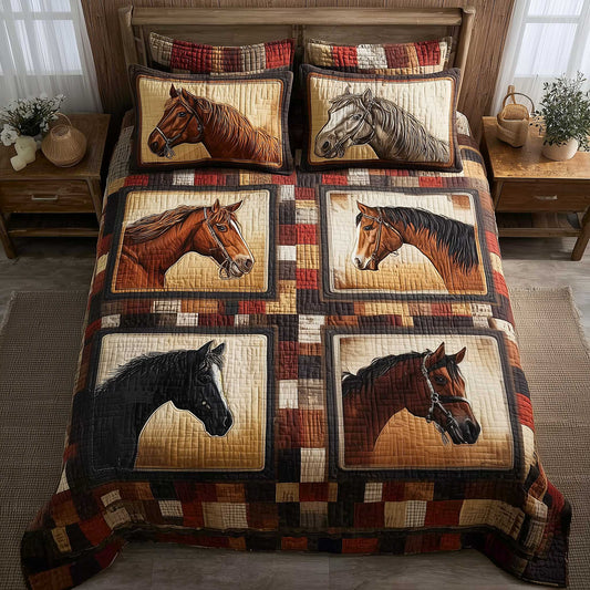 Ranch Life 3-Piece Quilted Bedding Set GFTOMA9569