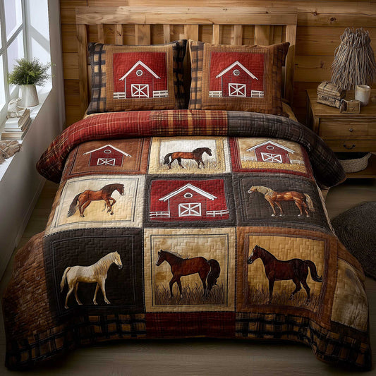 Prairie Spirit 3-Piece Quilted Bedding Set GFTOMA9570