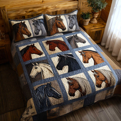 Prairie Spirit 3-Piece Quilted Bedding Set GFTOMA9572