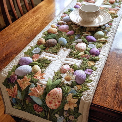 Faith Bloom Quilted Table Runner GFTOMA9582