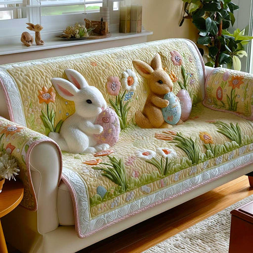 Easter Joy Quilted Sofa Cover GFTOMA9596
