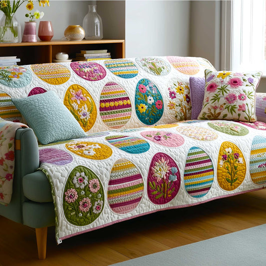 Egg Charm Quilted Sofa Cover GFTOMA9599