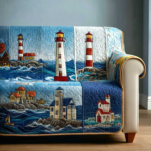 Harbor Light Quilted Sofa Cover GFTOMA9603