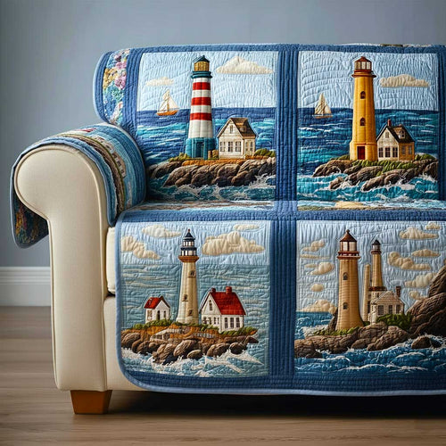 Coastal Charm Quilted Sofa Cover GFTOMA9604