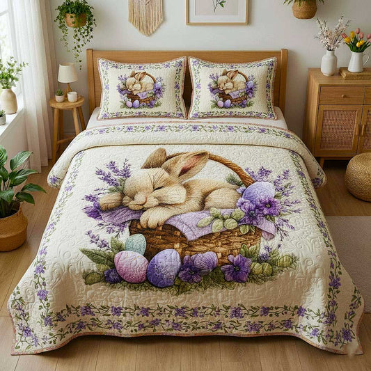 Easter Joy 3-Piece Quilted Bedding Set GFTOMA9607