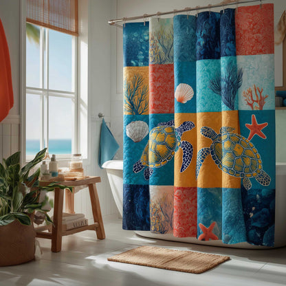 Sea Serenity Shower Curtain GFTOMA9615
