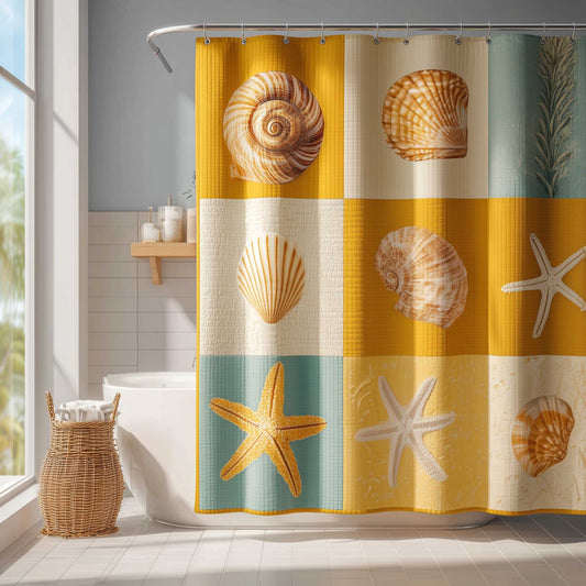 Coastal Whisper Shower Curtain GFTOMA9616