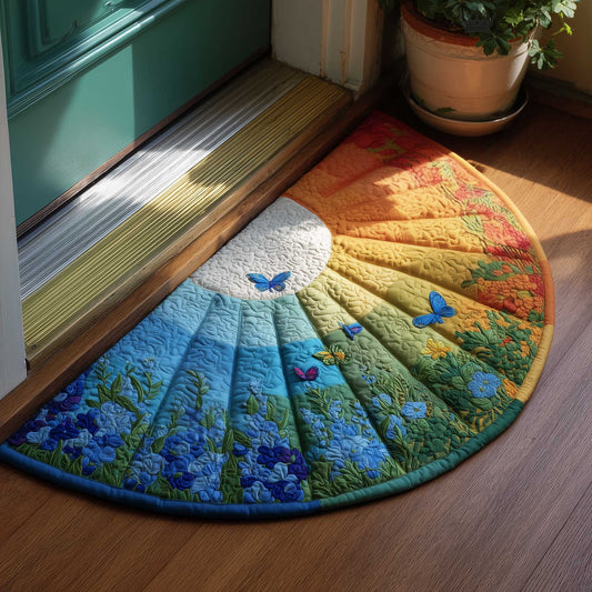 Sunny Meadow Quilted Welcome Mat GFTOMA9620