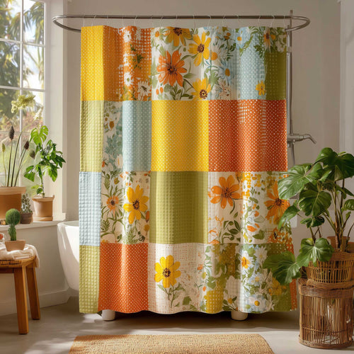 Flower Drift Shower Curtain GFTOMA9632