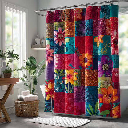 Flower Drift Shower Curtain GFTOMA9636
