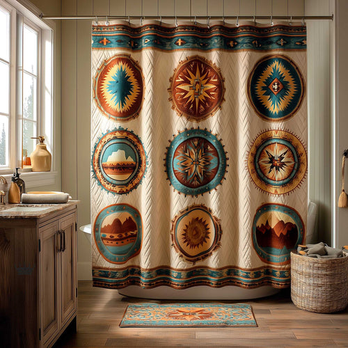Heritage Weave Shower Curtain GFTOMA9665