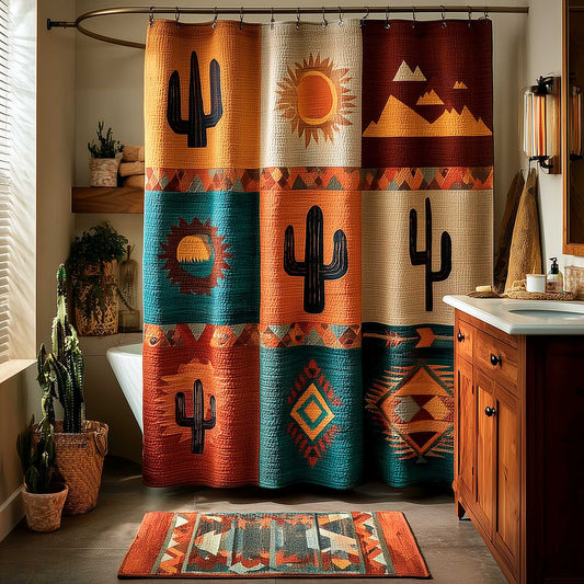 Heritage Patch Shower Curtain GFTOMA9668