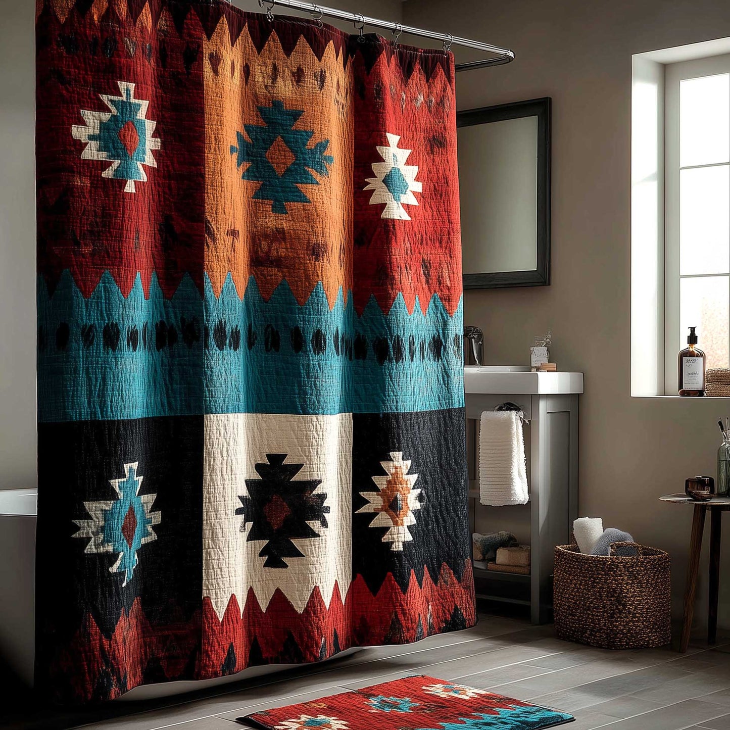 Heritage Weave Shower Curtain GFTOMA9671