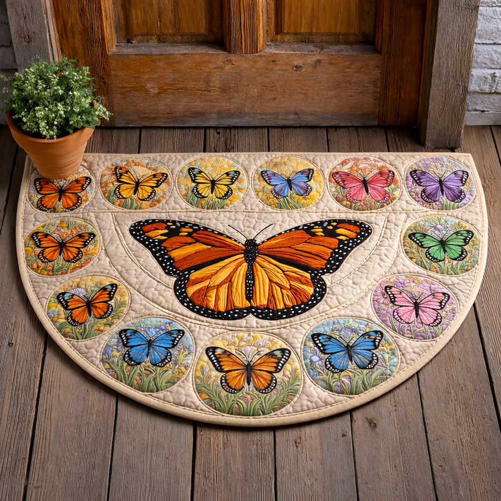 Gentle Wings Quilted Welcome Mat GFTOMA9676