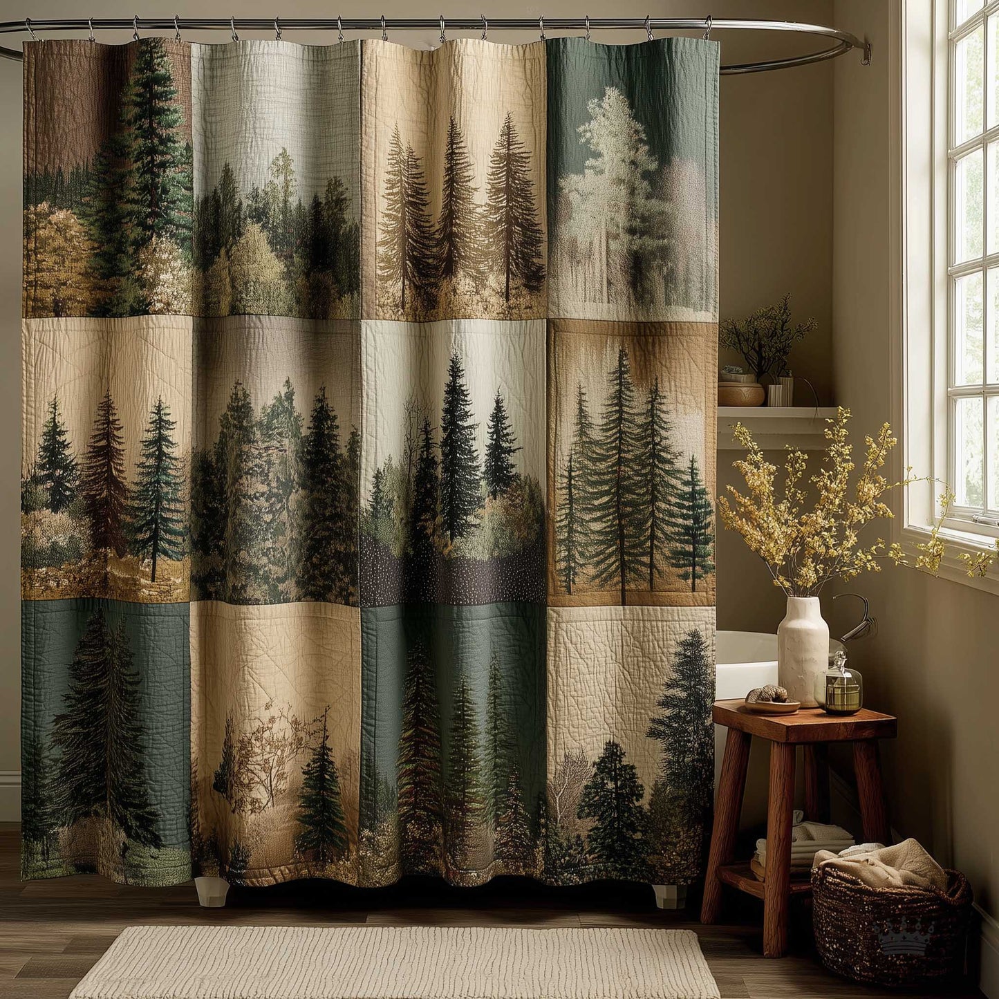 Forest Haven Shower Curtain GFTOMA9696