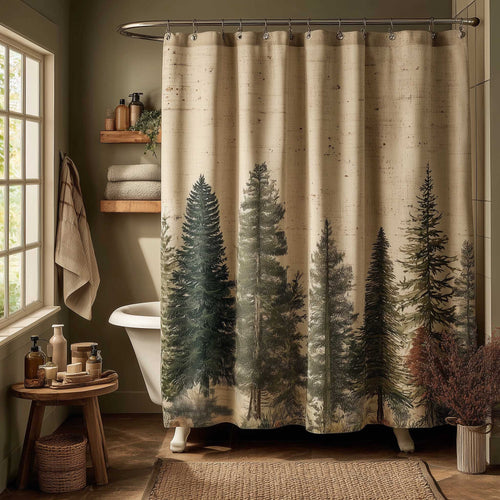 Timber Haven Shower Curtain GFTOMA9698