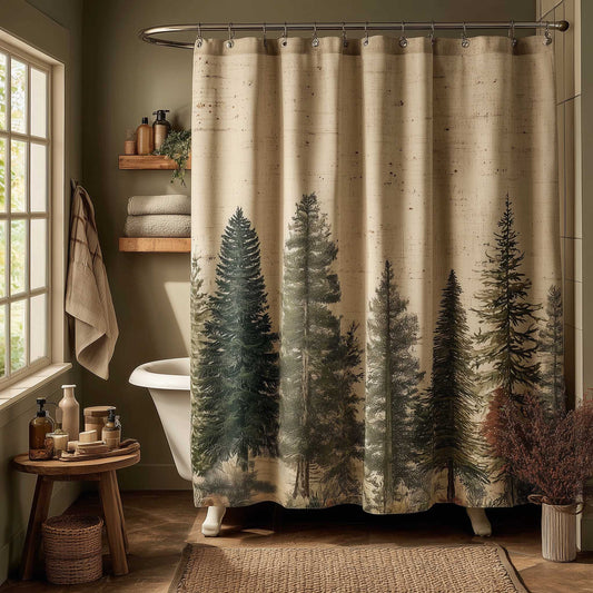 Timber Haven Shower Curtain GFTOMA9698