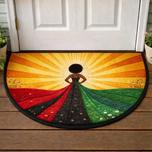 Melanin Magic Quilted Welcome Mat GFTOMA9716