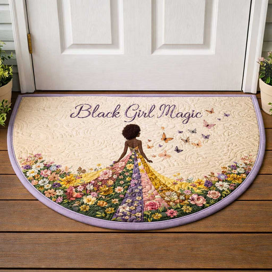 Ebony Queen Quilted Welcome Mat GFTOMA9717